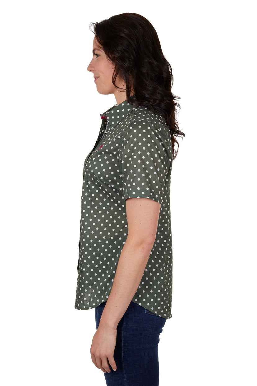 Thomas Cook Womens Abbey S/S Shirt (T4S2114072) Khaki [SD]