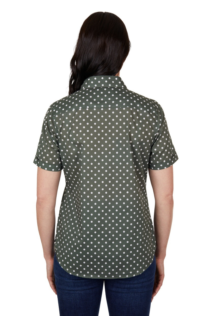 Thomas Cook Womens Abbey S/S Shirt (T4S2114072) Khaki [SD]