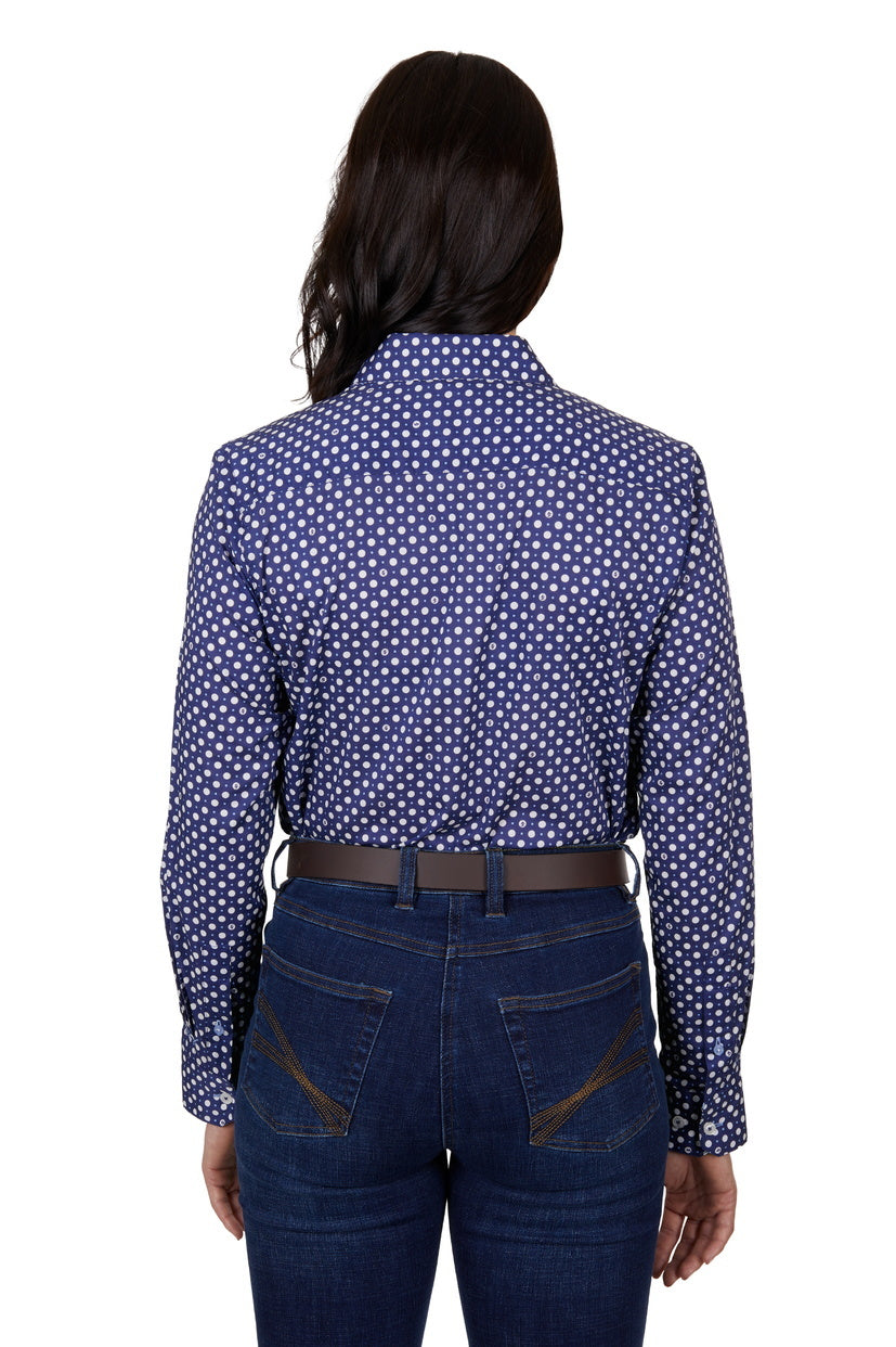Thomas Cook Womens Gina L/S Shirt (T4S2114081) Royal Blue [SD]