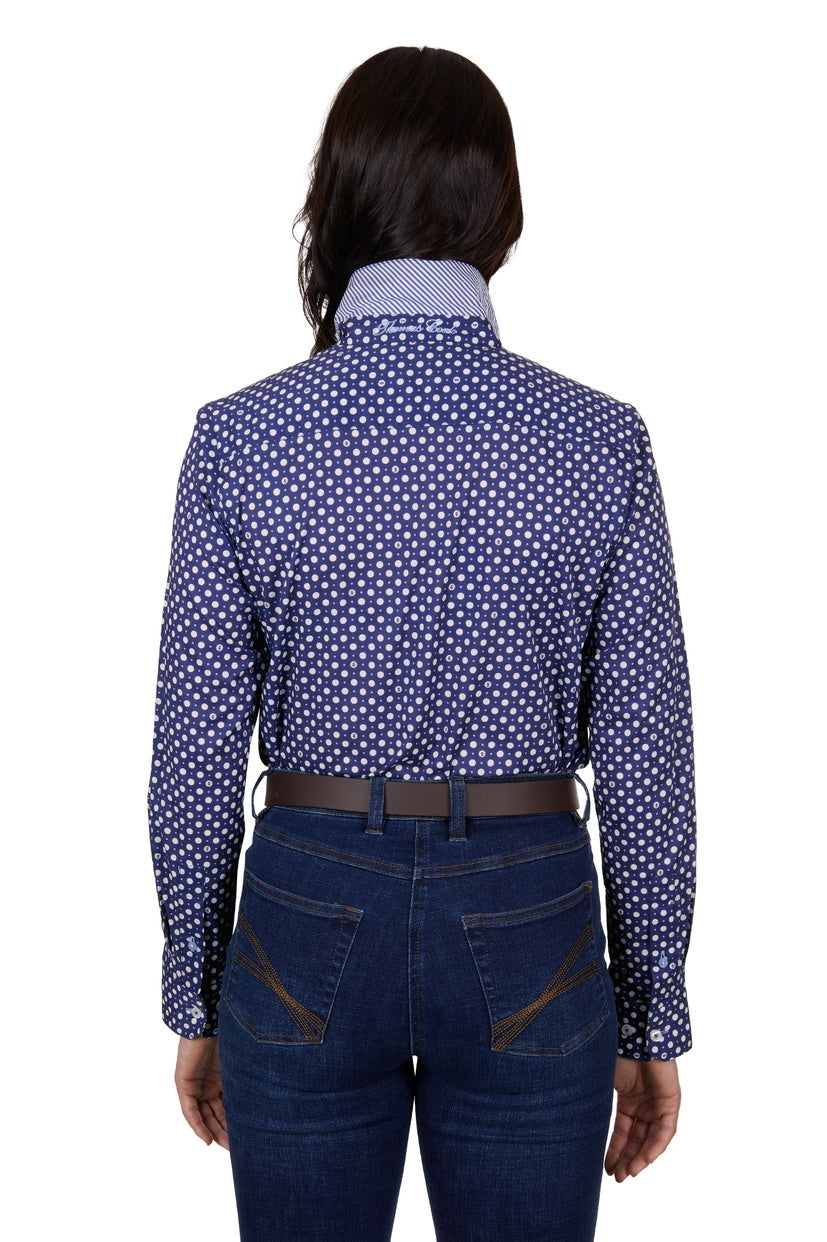 Thomas Cook Womens Gina L/S Shirt (T4S2114081) Royal Blue [SD]