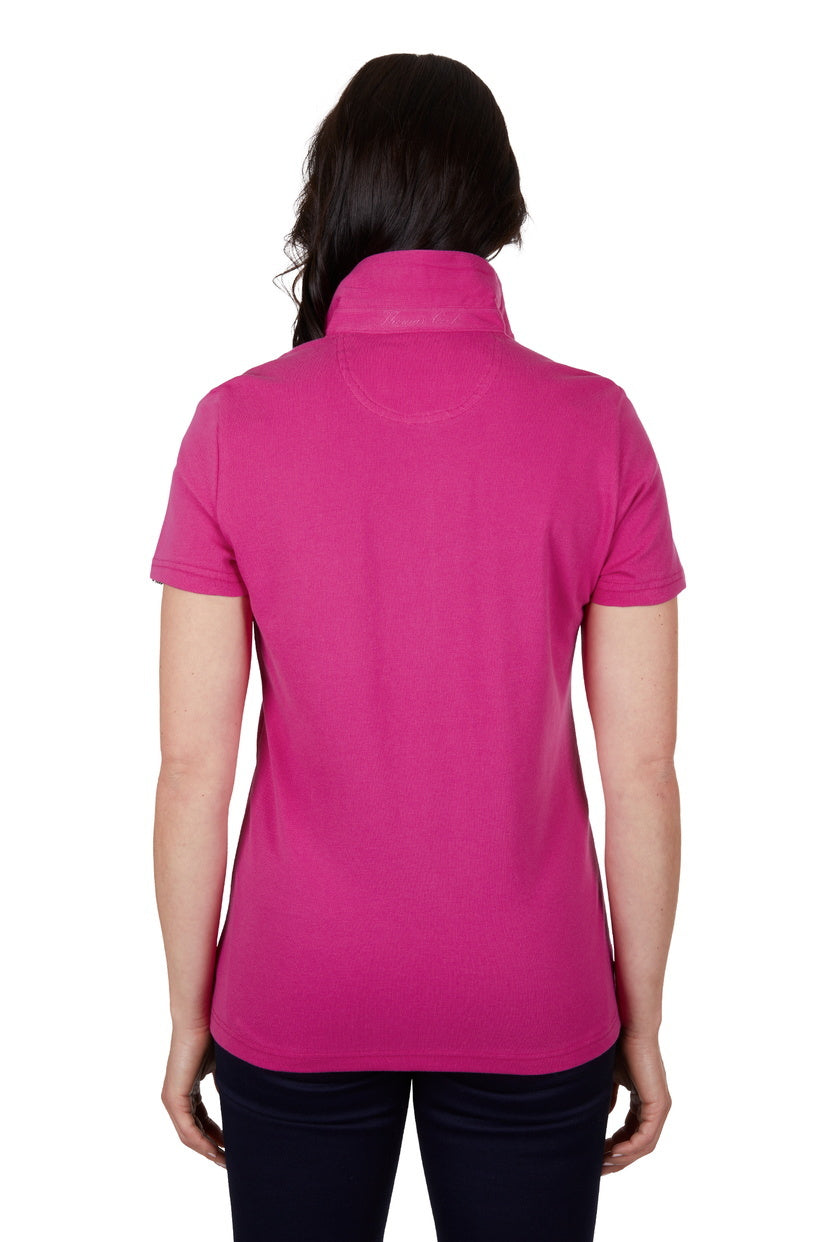 Thomas Cook Womens Sasha S/S Polo (T4S2523057) Berry [SD]
