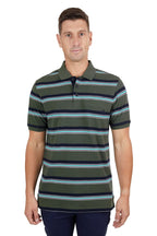 Thomas Cook Mens Axel S/S Polo (T4S1509020) Dark Green/Navy [SD]