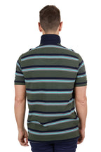 Thomas Cook Mens Axel S/S Polo (T4S1509020) Dark Green/Navy [SD]