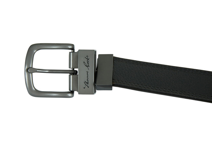 Thomas Cook Mens Denver Reversible Belt (TCP1970BEL) Chocolate/Black