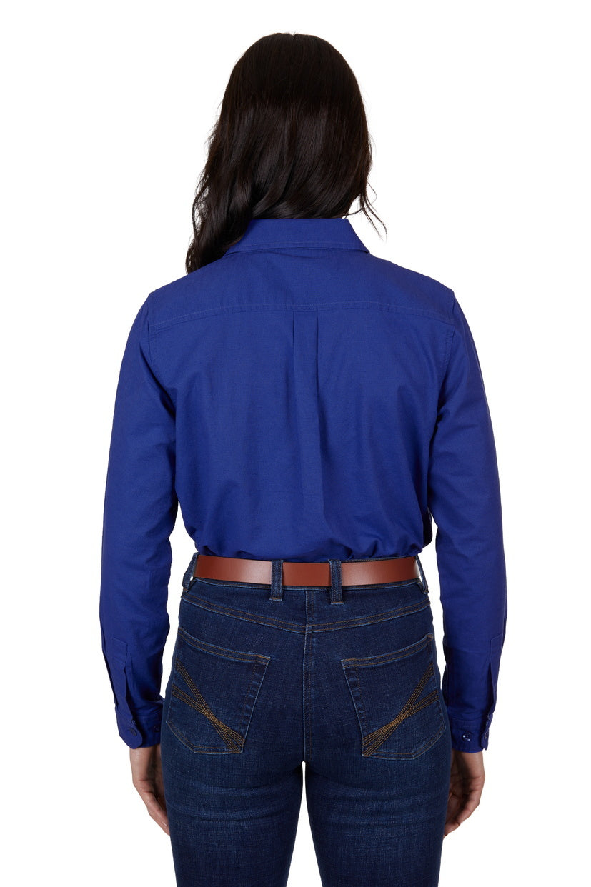Thomas Cook Womens Laura L/S Shirt (T4S2130095) Cobalt [SD]