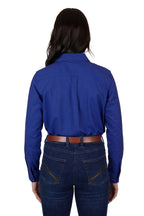 Thomas Cook Womens Laura L/S Shirt (T4S2130095) Cobalt [SD]