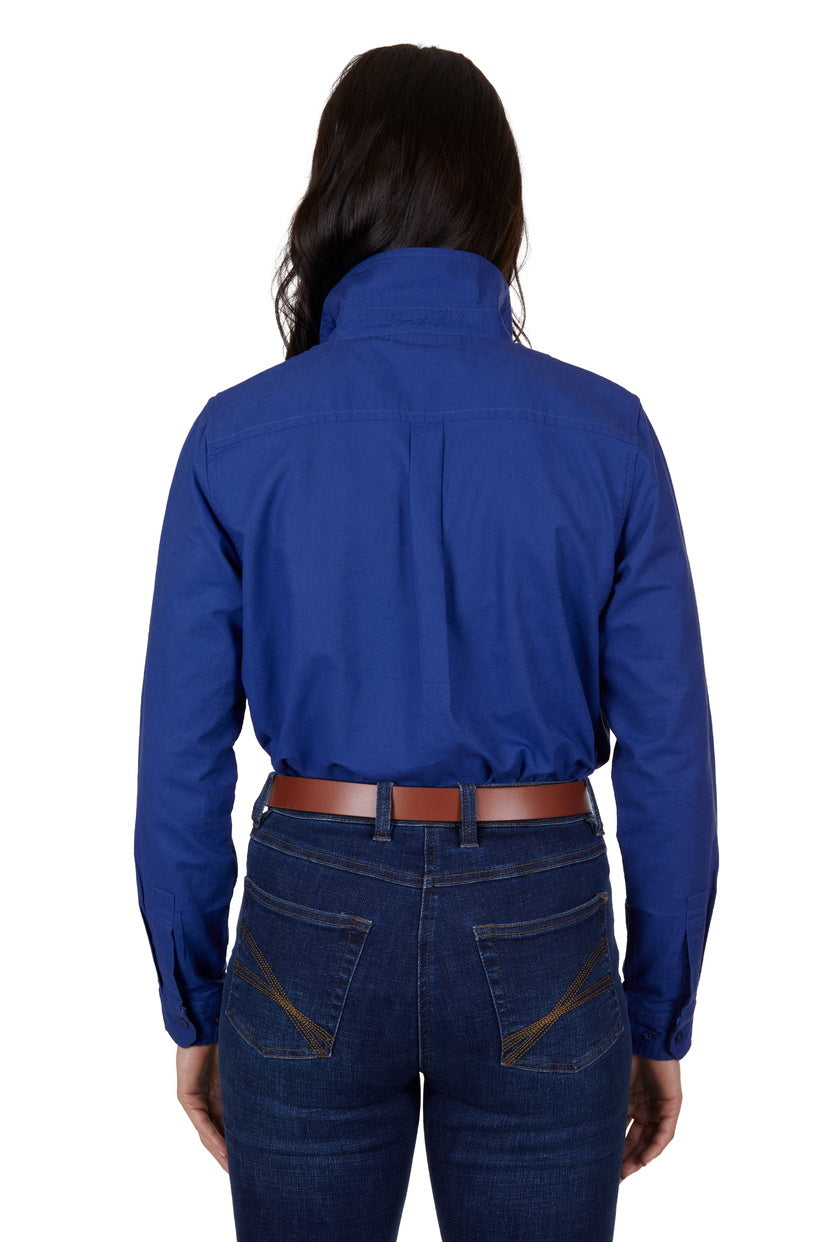Thomas Cook Womens Laura L/S Shirt (T4S2130095) Cobalt [SD]