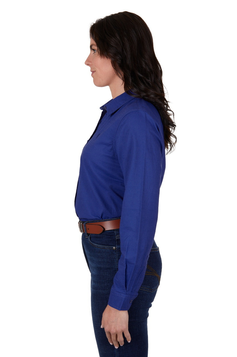 Thomas Cook Womens Laura L/S Shirt (T4S2130095) Cobalt [SD]