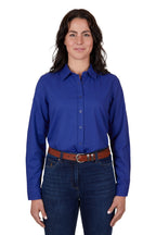 Thomas Cook Womens Laura L/S Shirt (T4S2130095) Cobalt [SD]
