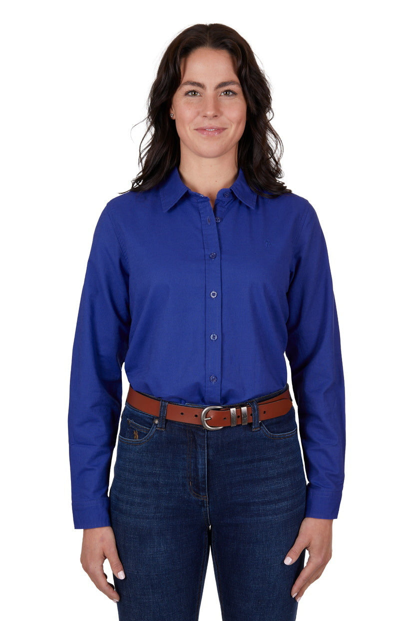 Thomas Cook Womens Laura L/S Shirt (T4S2130095) Cobalt [SD]