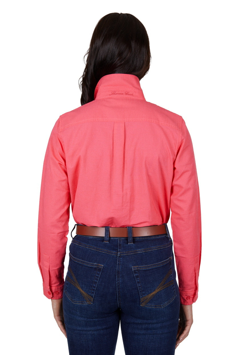 Thomas Cook Womens Laura L/S Shirt (T4S2130095) Coral [SD]