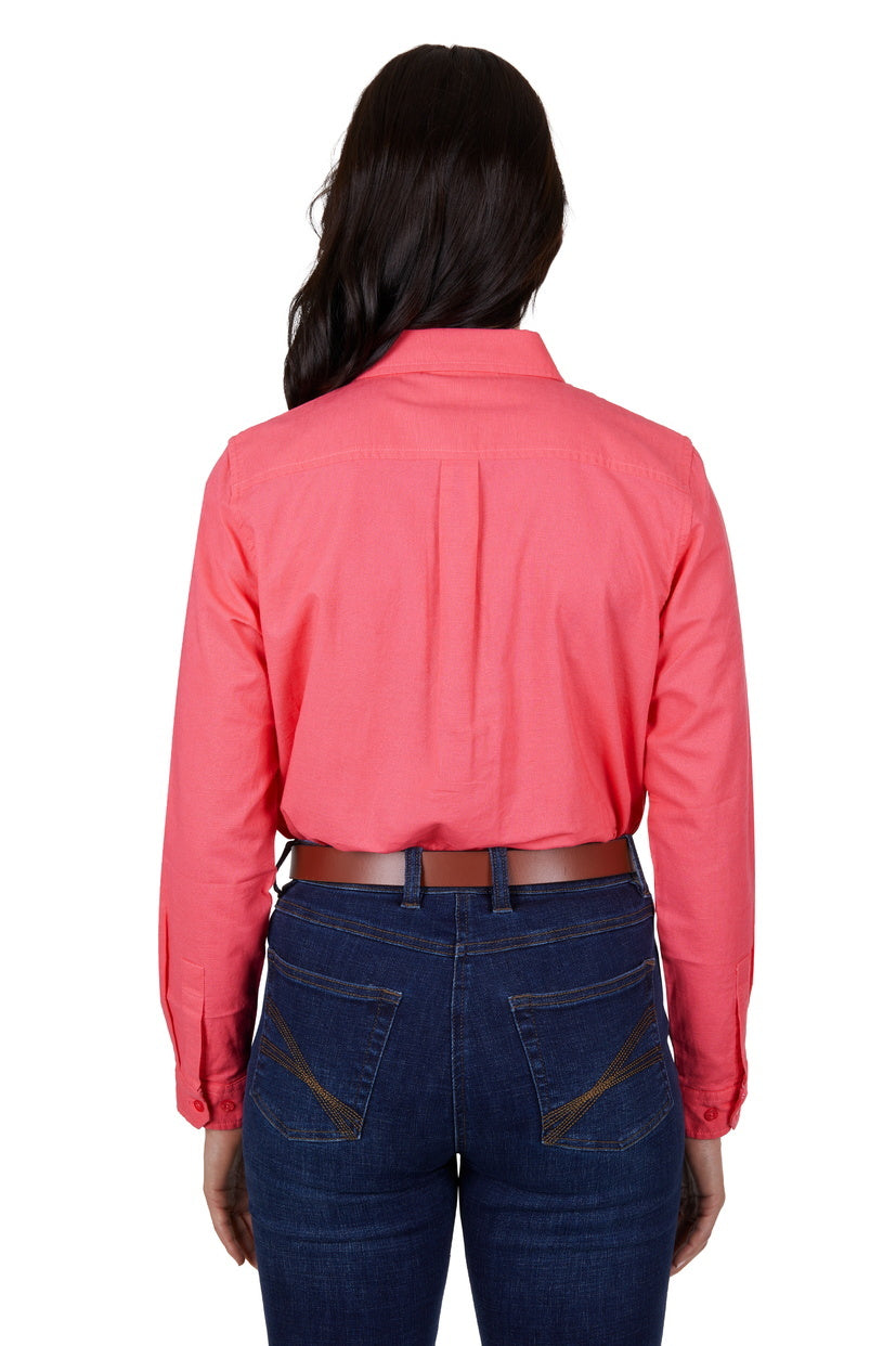 Thomas Cook Womens Laura L/S Shirt (T4S2130095) Coral [SD]