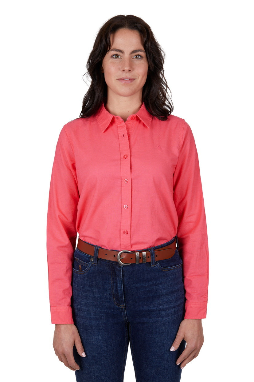Thomas Cook Womens Laura L/S Shirt (T4S2130095) Coral [SD]