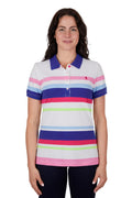 Thomas Cook Womens Perry S/S Polo (T4S2512054) White/Multi [SD]