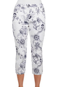 Thomas Cook Womens Annie Capri Pants (T4S2230097) White/Multi [SD]