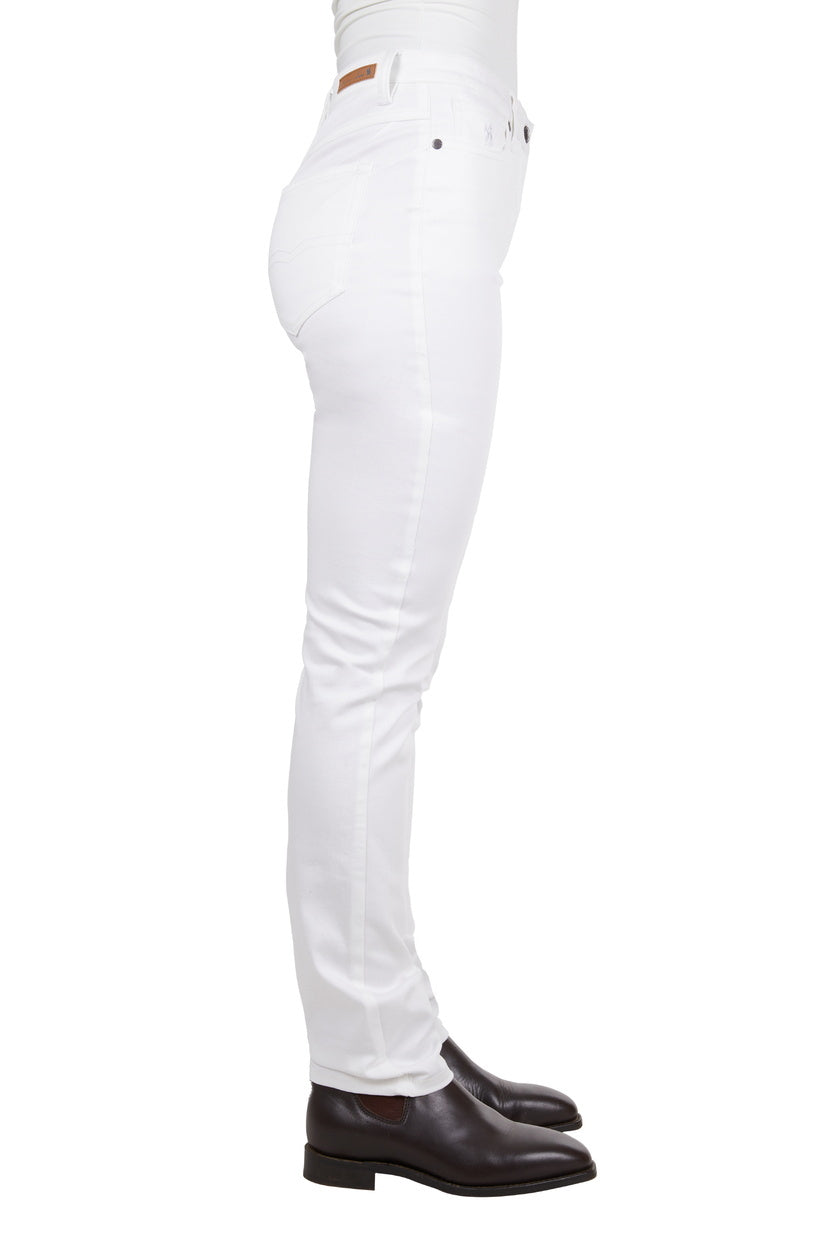 Thomas Cook Womens Suzie Slimmer Leg Jeans 32 Leg (T4S2215128) White [SD]