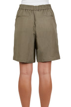 Thomas Cook Womens Isabel Linen Shorts (T4S2320096) Khaki [SD]