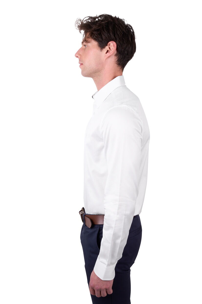 Thomas Cook Men Callum Tailored L/S Shirt (TCP1121046) White [SD]