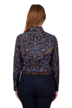 Thomas Cook Womens Kate L/S Shirt (T5W2118067) Navy [SD]