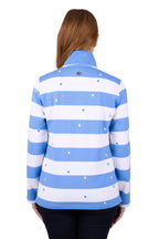 Thomas Cook Womens Eden 1/4 Zip Rugby (T5W2527083) Blue [SD]