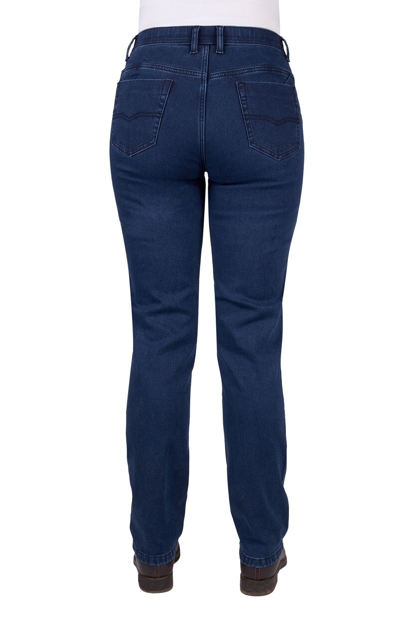 Thomas Cook Womens Julia Thermal Jeans (TCP2205102) Mid Wash