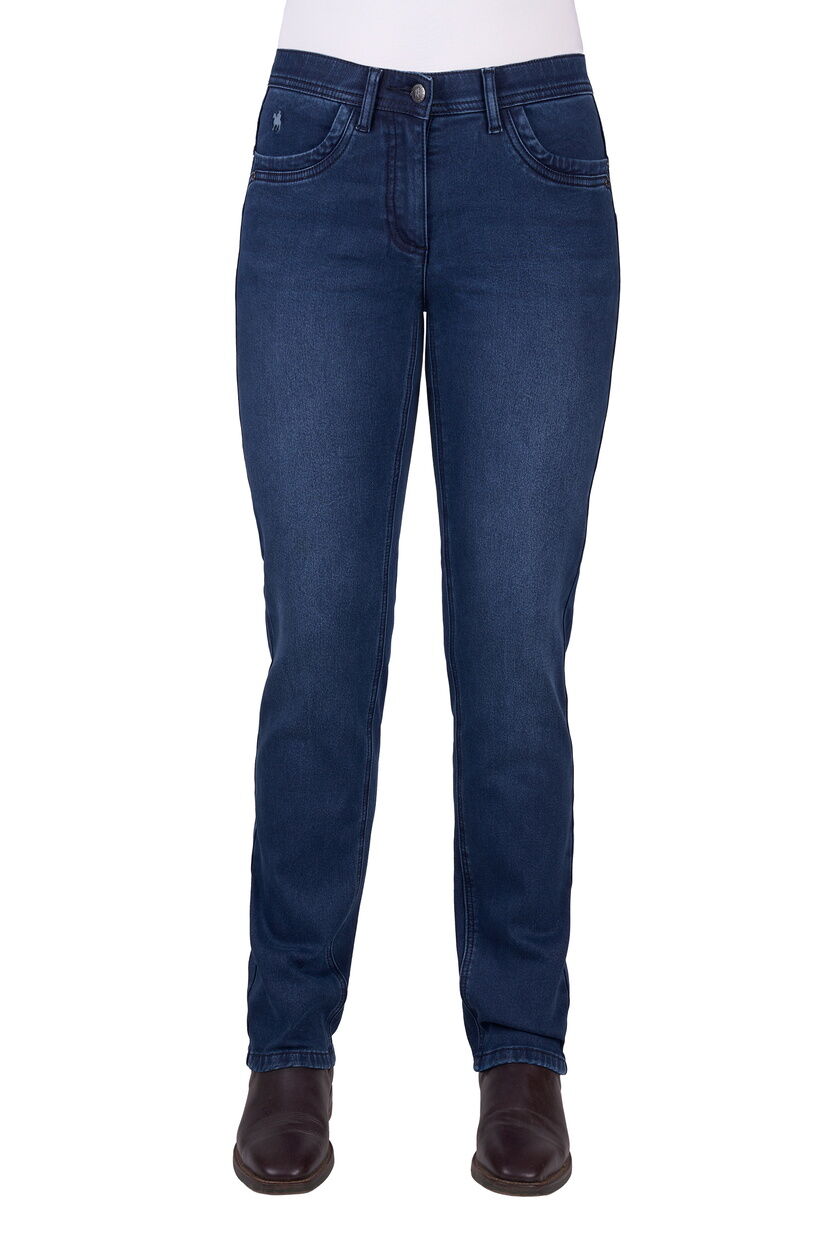 Thomas Cook Womens Julia Thermal Jeans (TCP2205102) Mid Wash