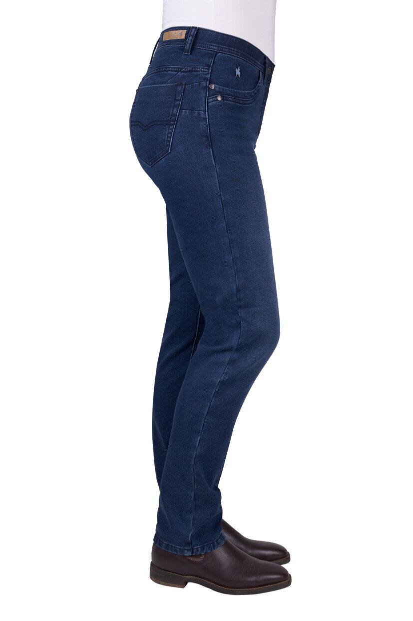 Thomas Cook Womens Julia Thermal Jeans (TCP2205102) Mid Wash