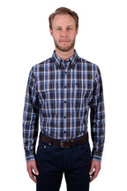 Thomas Cook Mens Adrian L/S Shirt (T5W1115032) Navy/Multi [SD]