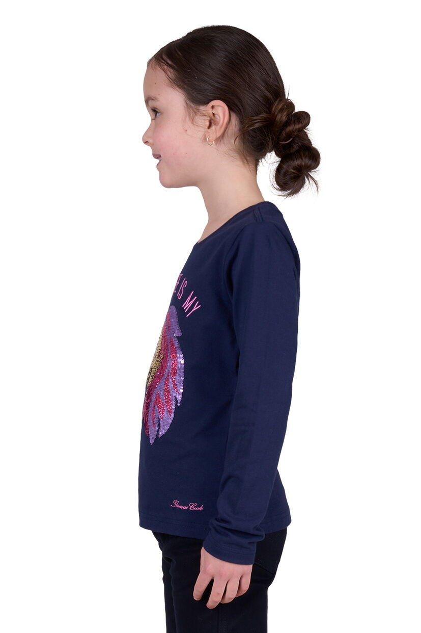 Thomas Cook Girls Lily L/S Tee (T5W5501142) Navy [SD]