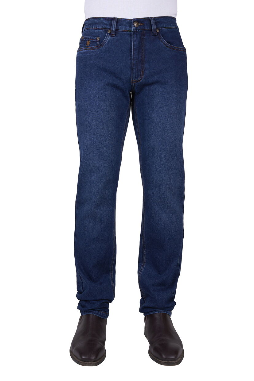 Thomas Cook Mens Brad Thermal Tailored Jeans (TCP1226102) Mid Wash