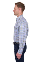 Thomas Cook Mens Eric L/S Shirt (T5S1115035) Blue/Green