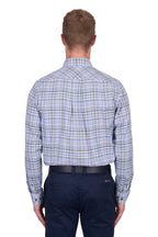 Thomas Cook Mens Eric L/S Shirt (T5S1115035) Blue/Green