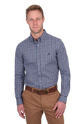 Thomas Cook Mens Jason Tailored L/S Shirt (T5S1120048) Navy