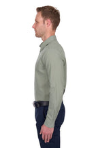Thomas Cook Mens TC Linen L/S Shirt (T5S1122045) Sage