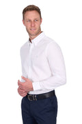 Thomas Cook Mens TC Linen L/S Shirt (T5S1122045) White