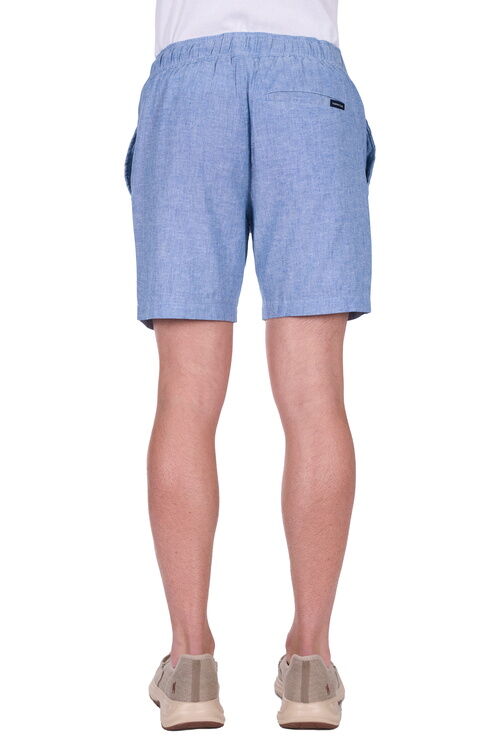 Thomas Cook Mens Felix Linen Shorts (T5S1309004) Chambray