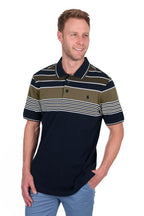 Thomas Cook Mens Josua Polo (T5S1504018) Navy/Tan