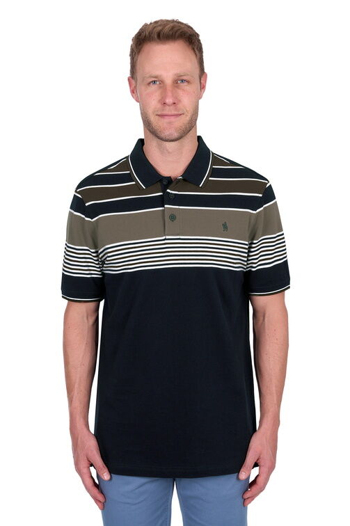 Thomas Cook Mens Josua Polo (T5S1504018) Navy/Tan