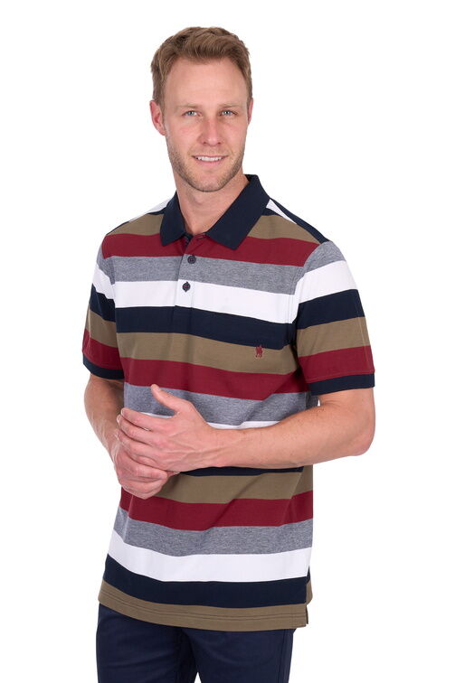 Thomas Cook Mens Sean Polo (T5S1509021) Navy/Red