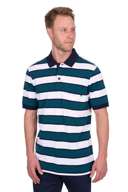 Thomas Cook Mens Ryan Polo (T5S1509024) White/Ocean