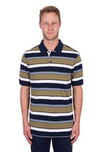 Thomas Cook Mens Tim Polo (T5S1509025) Navy/Tan