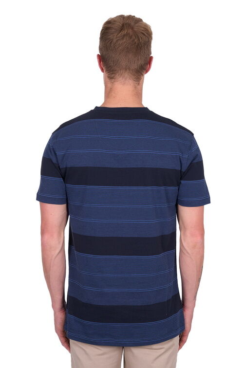 Thomas Cook Mens Edward S/S Tee (T5S1516011) Navy/Blue Ocean