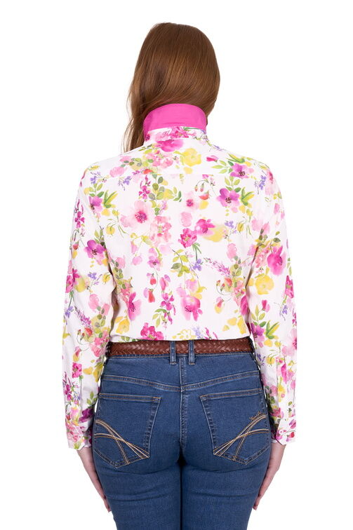 Thomas Cook Womens Mila L/S Shirt (T5S2114094) Pink/Multi