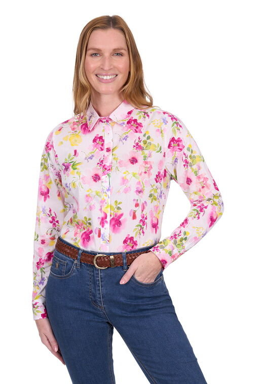 Thomas Cook Womens Mila L/S Shirt (T5S2114094) Pink/Multi