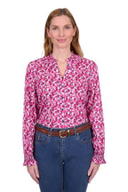 Thomas Cook Womens Ruby L/S Blouse (T5S2137090) Hot Pink