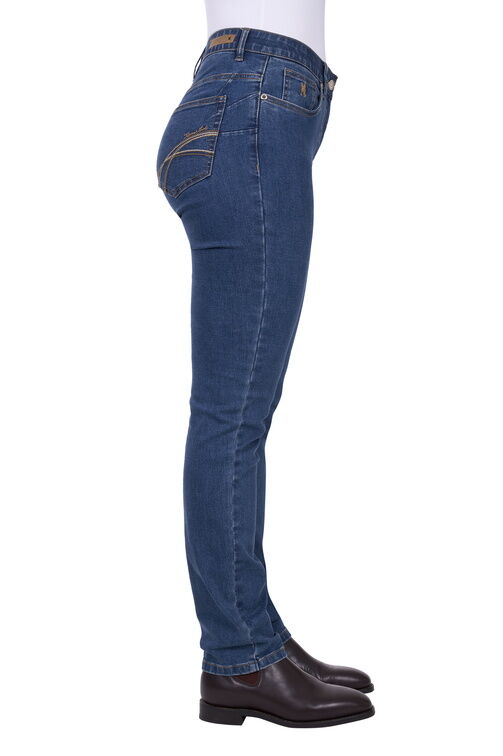 Thomas Cook Womens Lucy Slim Leg Jeans - 32 Leg (TCP2215064) Mid Wash