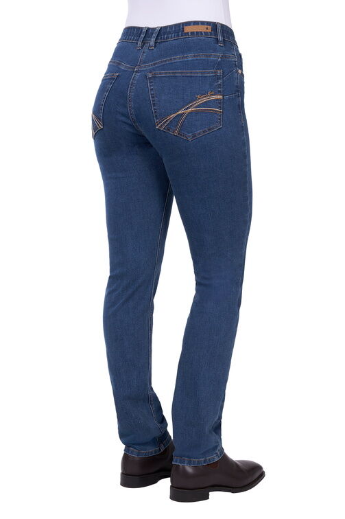 Thomas Cook Womens Lucy Slim Leg Jeans - 32 Leg (TCP2215064) Mid Wash