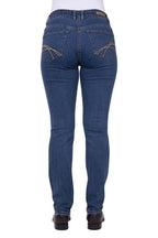 Thomas Cook Womens Lucy Slim Leg Jeans - 32 Leg (TCP2215064) Mid Wash