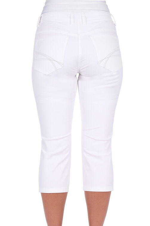 Thomas Cook Womens Anita Capri Pants (T5S2230065) White