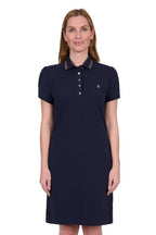 Thomas Cook Womens Traci S/S Polo Dress (T5S2411066) Navy